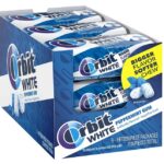 ORBIT GUM (WHITE PEPPERMINT 15PCS 9 BOTTL)