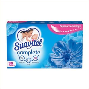 SUAVITEL COMPLETE DRYER SHEETS 36 CT