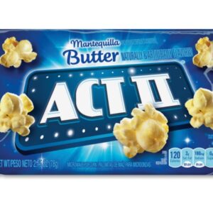 ACT II MICROWAVE POPCORN 2.75 OZ 18CT