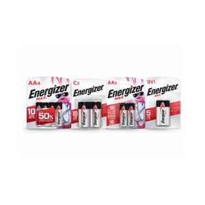 ENERGIZER MAX BATTERIES 1CT
