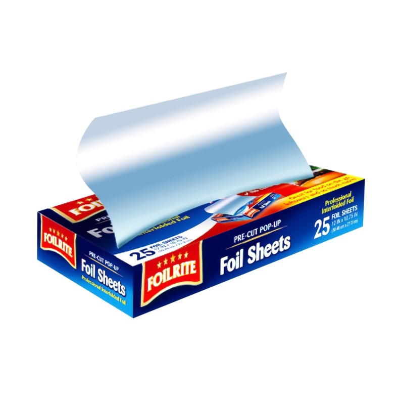 FOIL RITE FOIL SHEETS25 CT - Metro Atlanta Wholesale