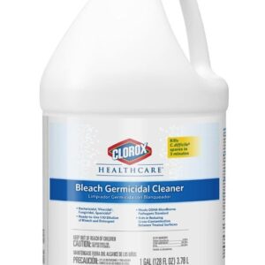 CLOROX HEALTH CARE GERMICIDAL CLEANER BLEACH 1 GALLON / 128OZ