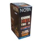 NOVA PREROLL CODE RED THC D8 2 GMS 3CT 10PK (BLOOD ORANGE)
