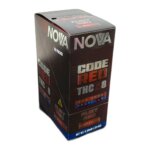 NOVA PREROLL CODE RED THC D8 2 GMS 3CT 10PK (RUBY RED)
